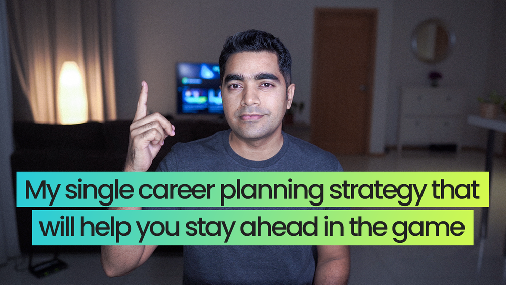 My single CAREER STRATEGY that will help you STAY AHEAD IN THE GAME