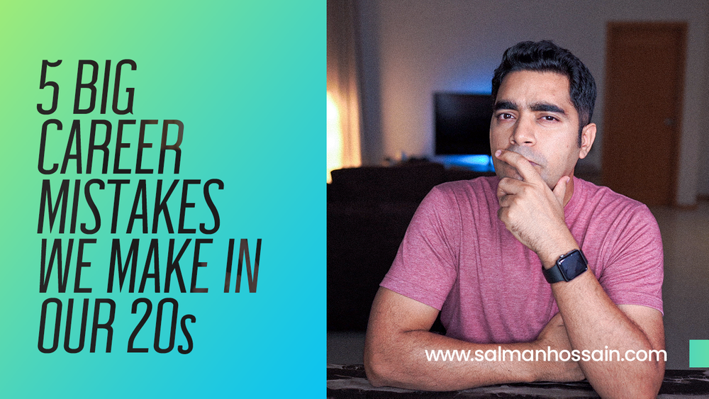 CAREER TIPS: 5 BIG CAREER MISTAKES We Make In OUR 20s